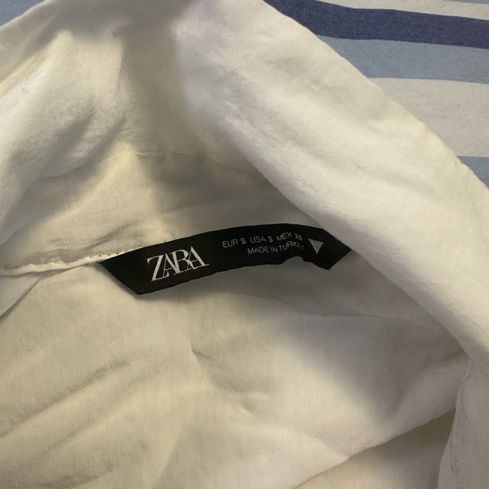 Zara Classic Ivory Blouse